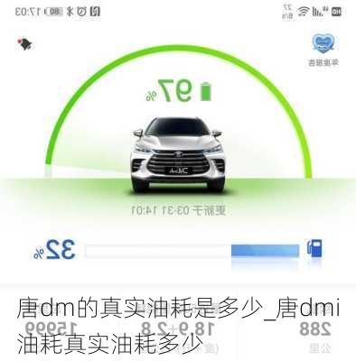 唐dm的真实油耗是多少_唐dmi油耗真实油耗多少