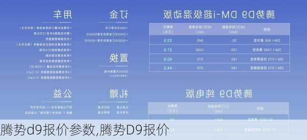 腾势d9报价参数,腾势D9报价