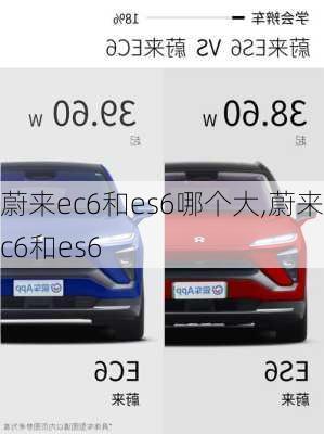 蔚来ec6和es6哪个大,蔚来ec6和es6