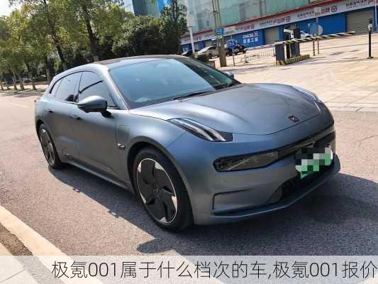 极氪001属于什么档次的车,极氪001报价