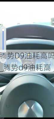 腾势D9油耗高吗_腾势d9油耗高