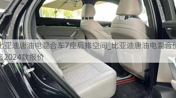 比亚迪唐油电混合车7座后排空间_比亚迪唐油电混合价格2024款报价