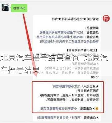 北京汽车摇号结果查询_北京汽车摇号结果