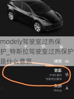 modely驾驶室过热保护_特斯拉驾驶室过热保护是什么意思