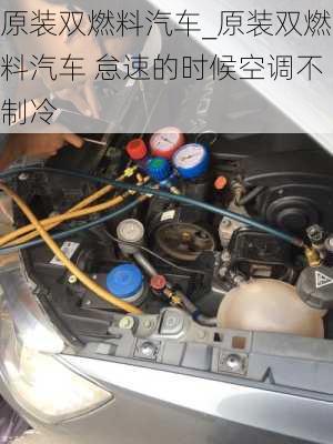 原装双燃料汽车_原装双燃料汽车 怠速的时候空调不制冷