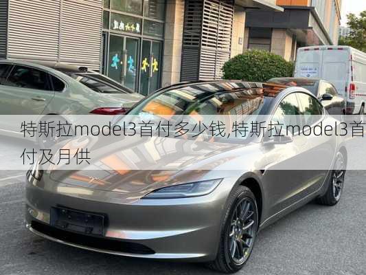 特斯拉model3首付多少钱,特斯拉model3首付及月供