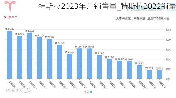 特斯拉2023年月销售量_特斯拉2022销量