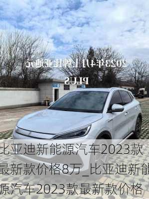 比亚迪新能源汽车2023款最新款价格8万_比亚迪新能源汽车2023款最新款价格