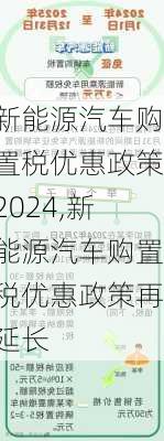 新能源汽车购置税优惠政策2024,新能源汽车购置税优惠政策再延长