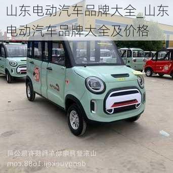 山东电动汽车品牌大全_山东电动汽车品牌大全及价格