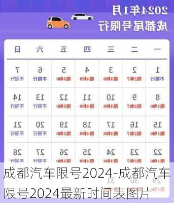 成都汽车限号2024-成都汽车限号2024最新时间表图片