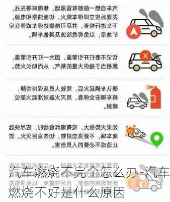 汽车燃烧不完全怎么办-汽车燃烧不好是什么原因