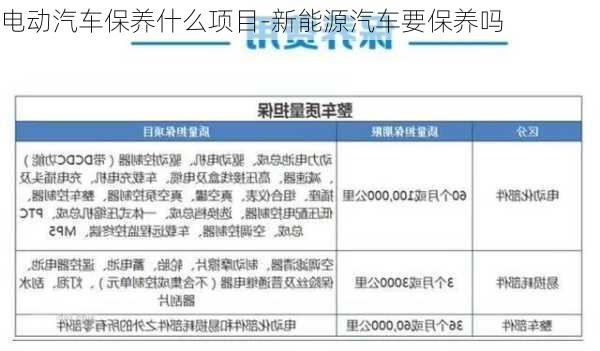 电动汽车保养什么项目-新能源汽车要保养吗