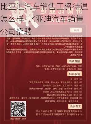 比亚迪汽车销售工资待遇怎么样-比亚迪汽车销售公司招聘