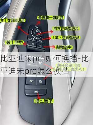 比亚迪宋pro如何换挡-比亚迪宋pro怎么换挡