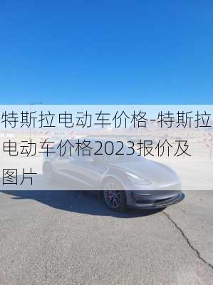 特斯拉电动车价格-特斯拉电动车价格2023报价及图片