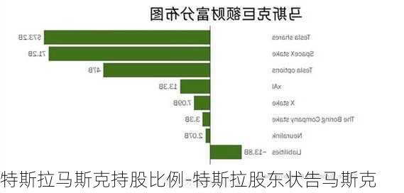 特斯拉马斯克持股比例-特斯拉股东状告马斯克