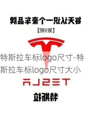 特斯拉车标logo尺寸-特斯拉车标logo尺寸大小