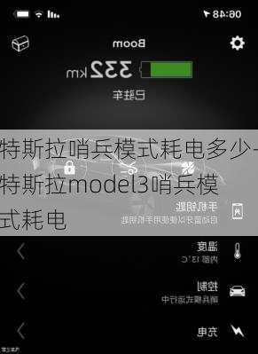 特斯拉哨兵模式耗电多少-特斯拉model3哨兵模式耗电