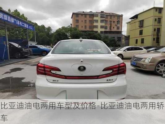 比亚迪油电两用车型及价格-比亚迪油电两用轿车