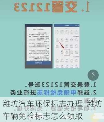 潍坊汽车环保标志办理-潍坊车辆免检标志怎么领取