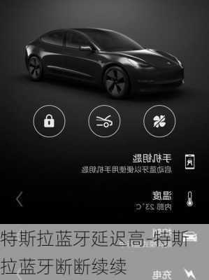 特斯拉蓝牙延迟高-特斯拉蓝牙断断续续