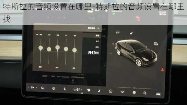 特斯拉的音频设置在哪里-特斯拉的音频设置在哪里找