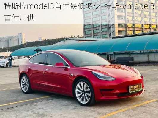 特斯拉model3首付最低多少-特斯拉model3首付月供