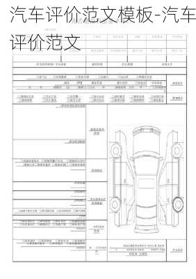 汽车评价范文模板-汽车评价范文