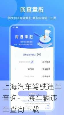 上海汽车驾驶违章查询-上海车辆违章查询下载