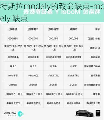 特斯拉modely的致命缺点-modely 缺点