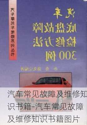 汽车常见故障及维修知识书籍-汽车常见故障及维修知识书籍图片