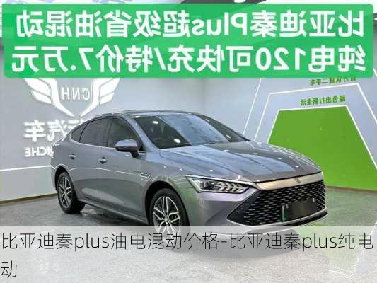 比亚迪秦plus油电混动价格-比亚迪秦plus纯电动