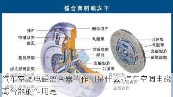 汽车空调电磁离合器的作用是什么-汽车空调电磁离合器的作用是