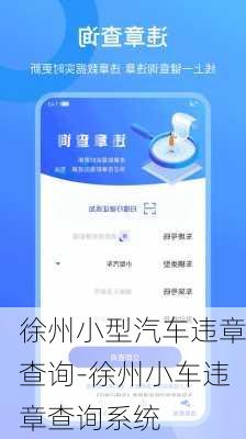 徐州小型汽车违章查询-徐州小车违章查询系统