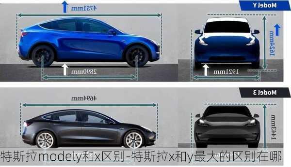 特斯拉modely和x区别-特斯拉x和y最大的区别在哪