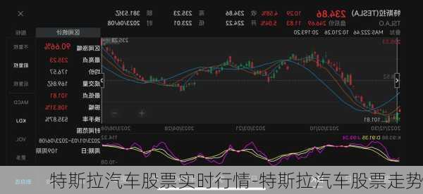 特斯拉汽车股票实时行情-特斯拉汽车股票走势