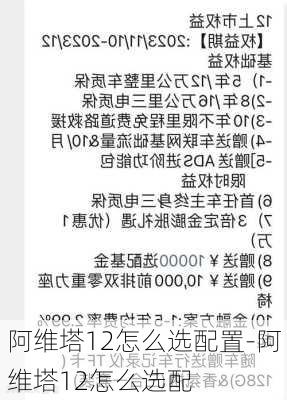 阿维塔12怎么选配置-阿维塔12怎么选配